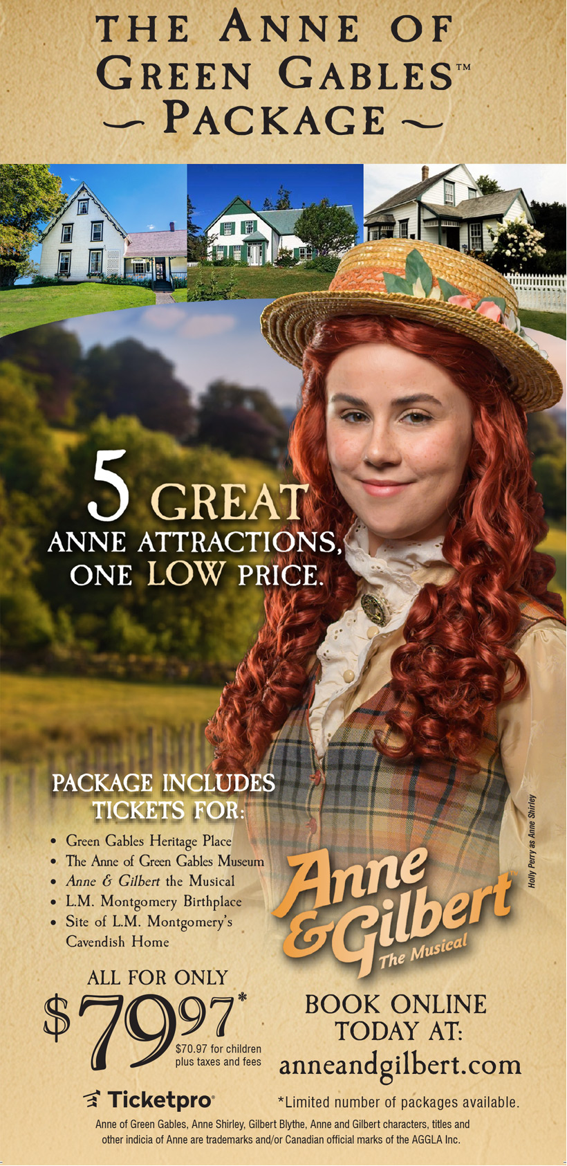 2026: The Anne of Green Gables Package